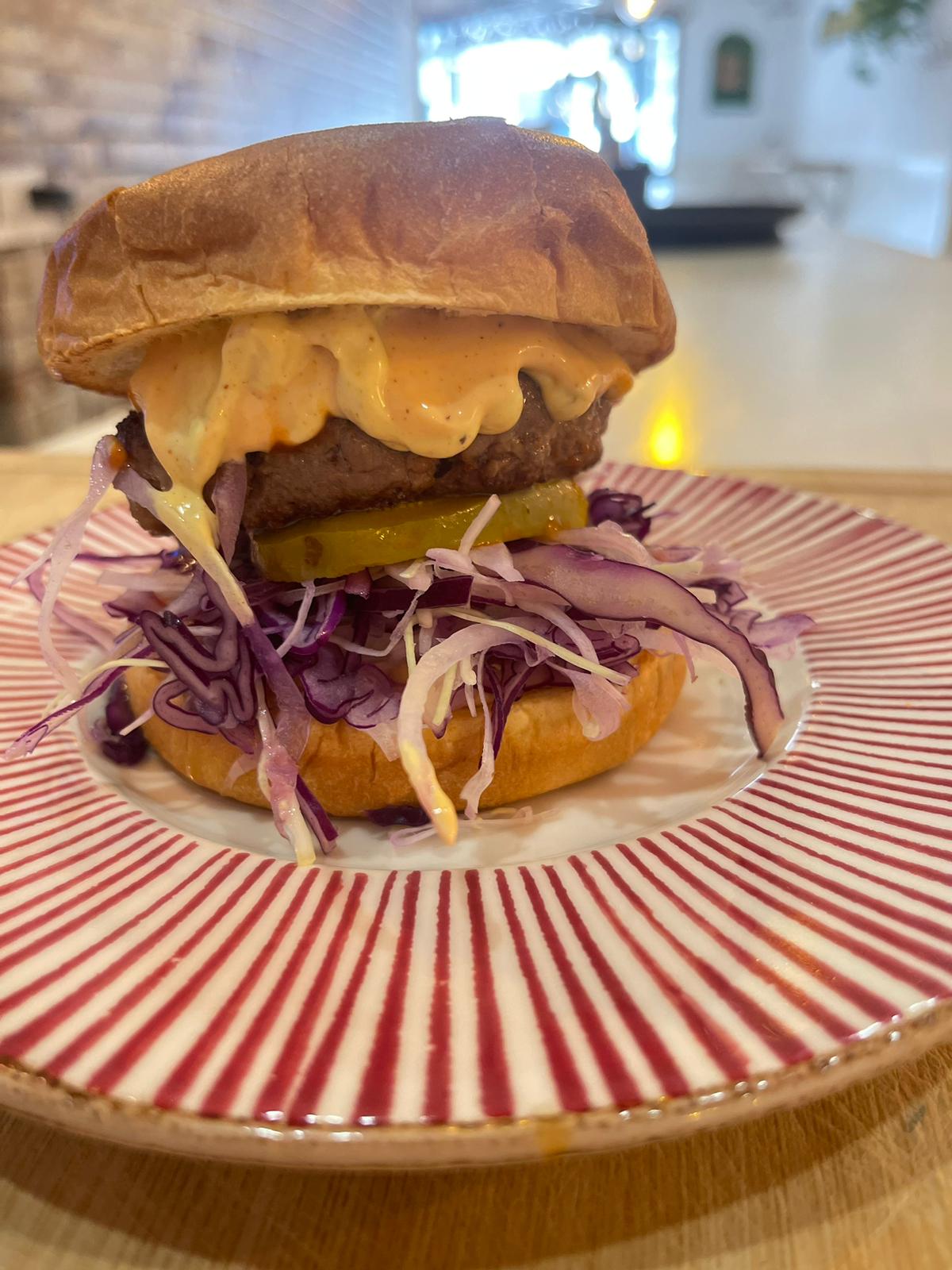burguer pan frito